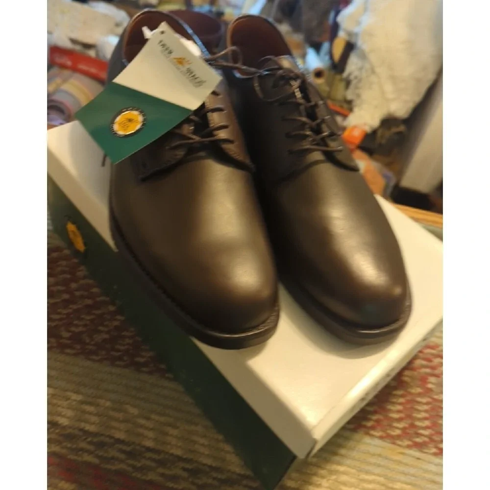 New Deer Stags Men Shoes Sz‎ 11M Oxford Casual Dress Brown Leather